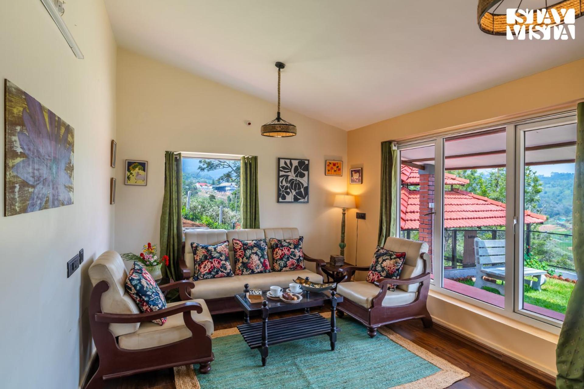 Villa Stayvista At Valley Whispers With Bbq & Bonfire